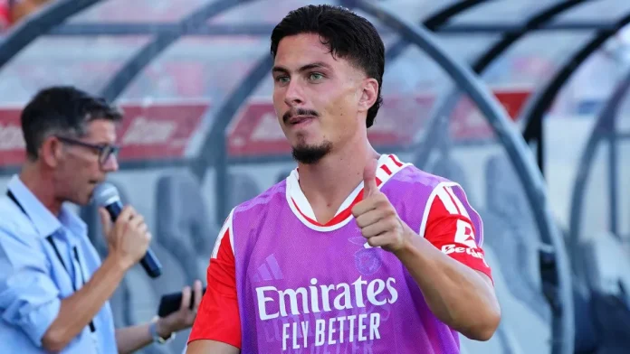 Franjo Ivanovic durante um jogo pelo Benfica
